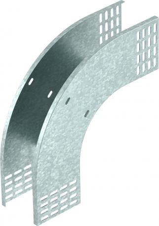 Curva verticale di 90°, in discesa 110 FS 100 | Acciaio | zincato in continuo | zinco