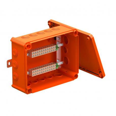FireBox con passacavi, per linee dati 225x173x86 | 10 | IP66 | arancio; RAL 2003