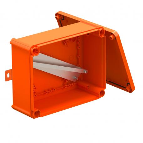 FireBox con pareti lisce, vuota 225x173x86 |  | IP66 | arancio; RAL 2003
