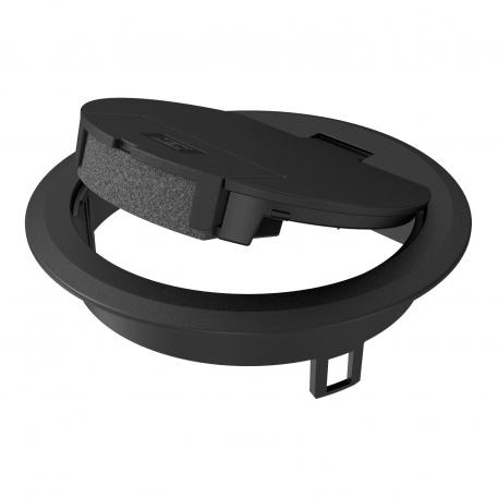 Coperchio con uscita laterale, grigio