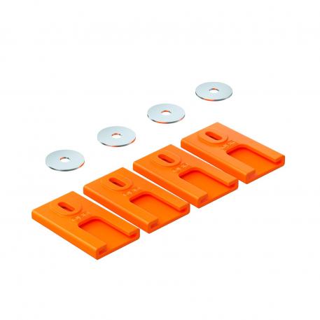 Guarnizione rotonda per torretta rotonda livellabile R4, R7 e R9