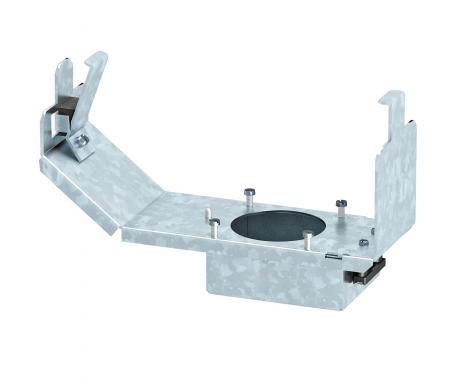 Scatola di montaggio per 1 presa CEE, lunghezza sistema 208 mm, senza presa CEE