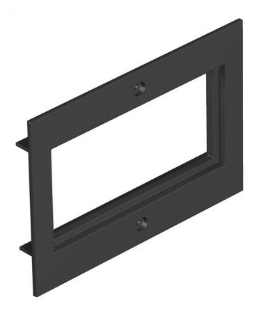 Coperchio doppio Telitank T4B e T8NL, per dispositivi Modul 45 nero grafite; RAL 9011