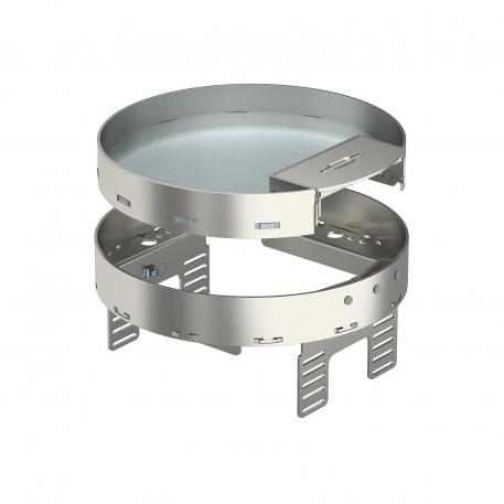 Cassetta livellabile cieca RKSRNUZD3, acciaio inox