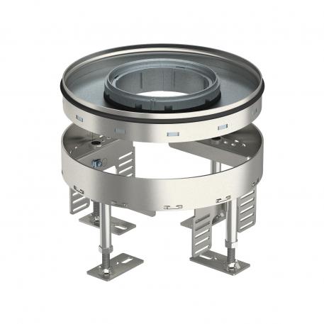 Cassetta livellabile con uscita cavo tubo, RKFR, acciaio inox 110 | 155 | 25 |  | R4