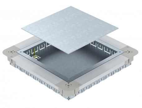 Scatola per massetto UGD250-3 per GES9/55 55 | 80 |  |  | quadrato | quadrato | 250 | 9