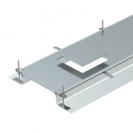 Canale cieco, per torretta dim. 9, altezza massetto 40-140 mm 2400 | 600 | 40 | 140 | 6