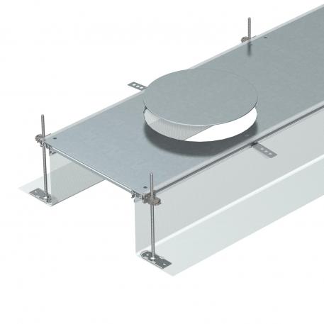 Canale cieco, per torretta dim. R9, altezza massetto 40-240 mm 2400 | 500 | 40 | 240 | 6