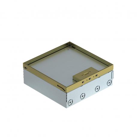 Torretta UDHOME9. rivestibile, per dispositivi Modul45®, ottone 15